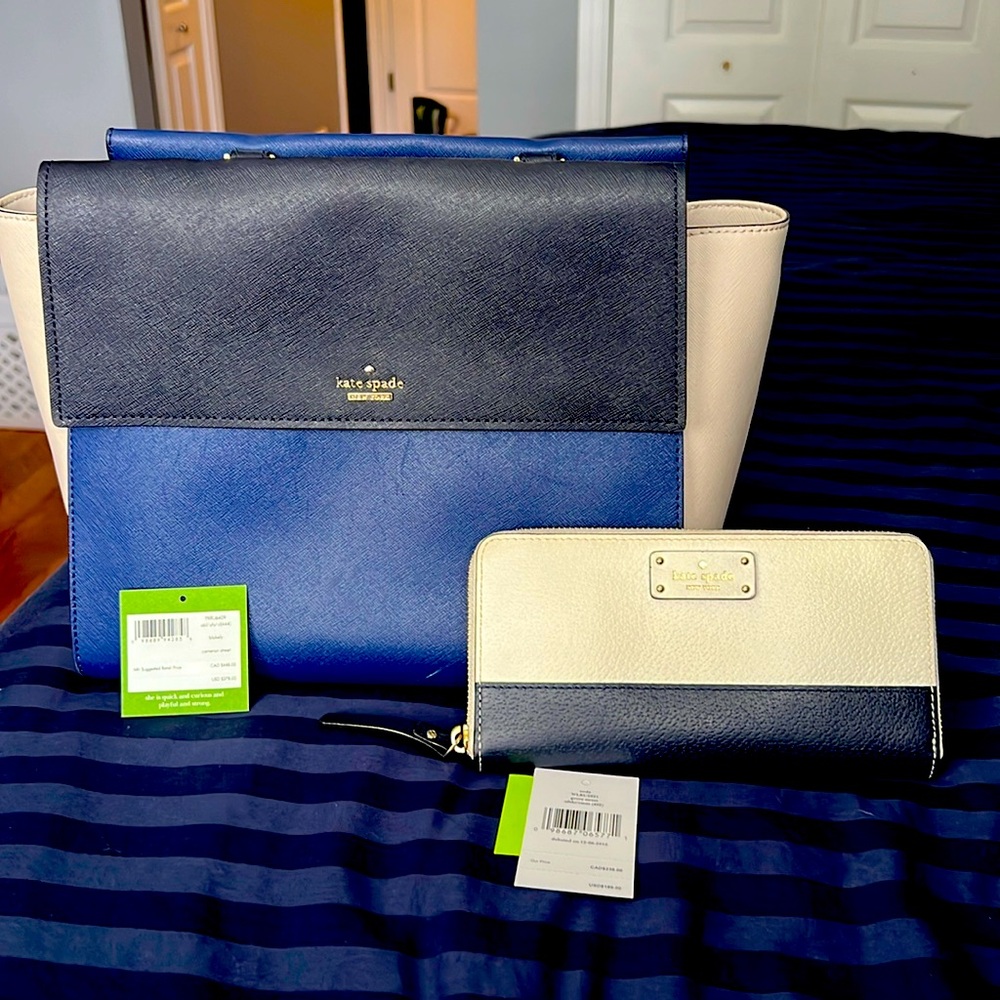 Kate Spade Blakely Cameron Street with wallet